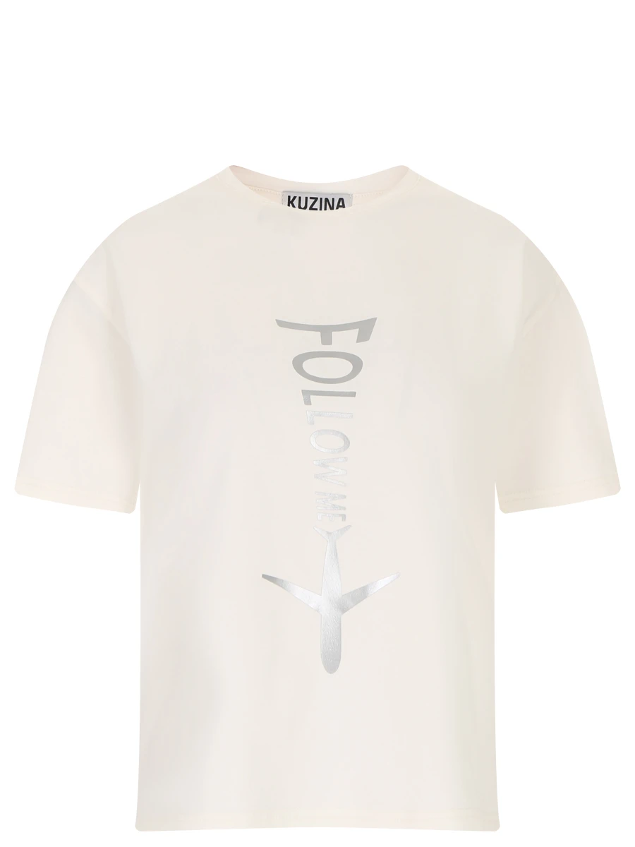 Футболка хлопковая с принтом