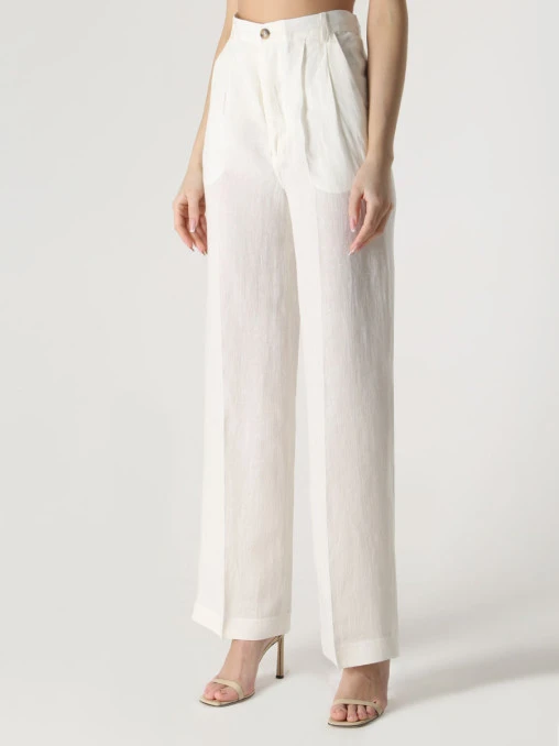 Брюки льняные FORTE DEI MARMI COUTURE