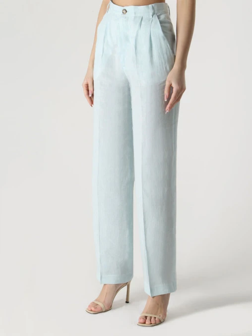 Брюки льняные FORTE DEI MARMI COUTURE