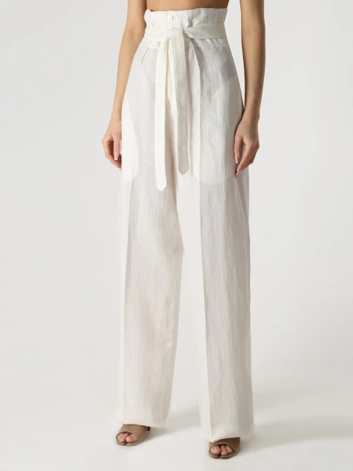Брюки льняные FORTE DEI MARMI COUTURE