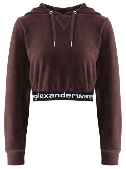 Худи хлопковое ALEXANDER WANG