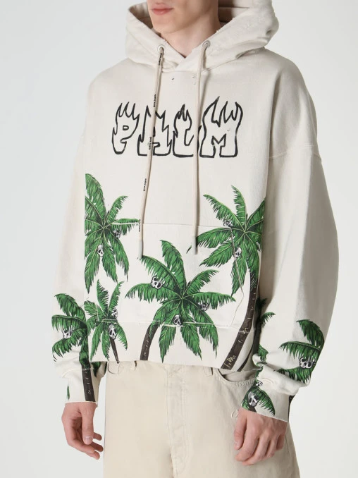 Худи хлопковое PALM ANGELS