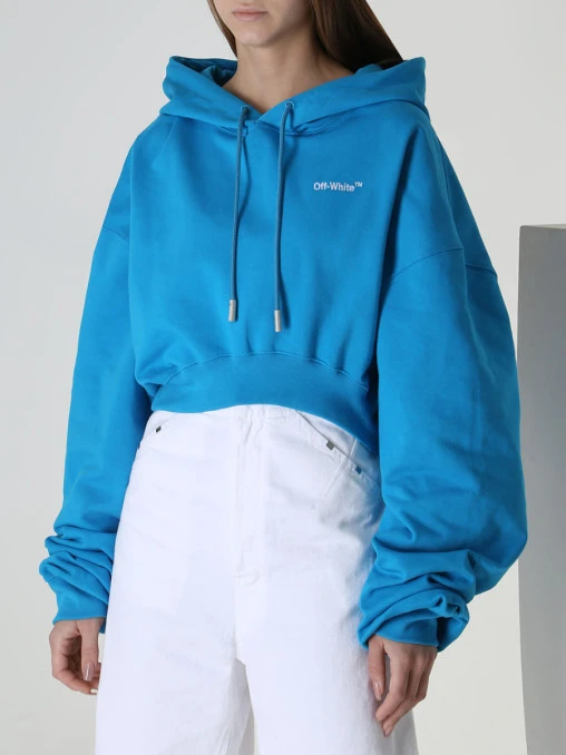 Худи хлопковое OFF-WHITE