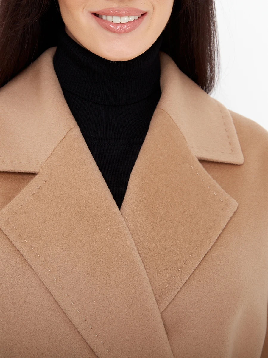 Пальто шерстяное