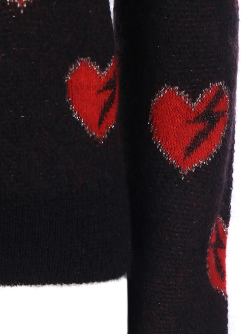 Джемпер шерстяной SAINT LAURENT
