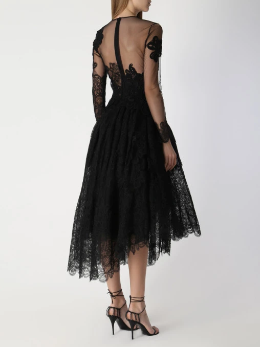 Платье кружевное ERMANNO SCERVINO