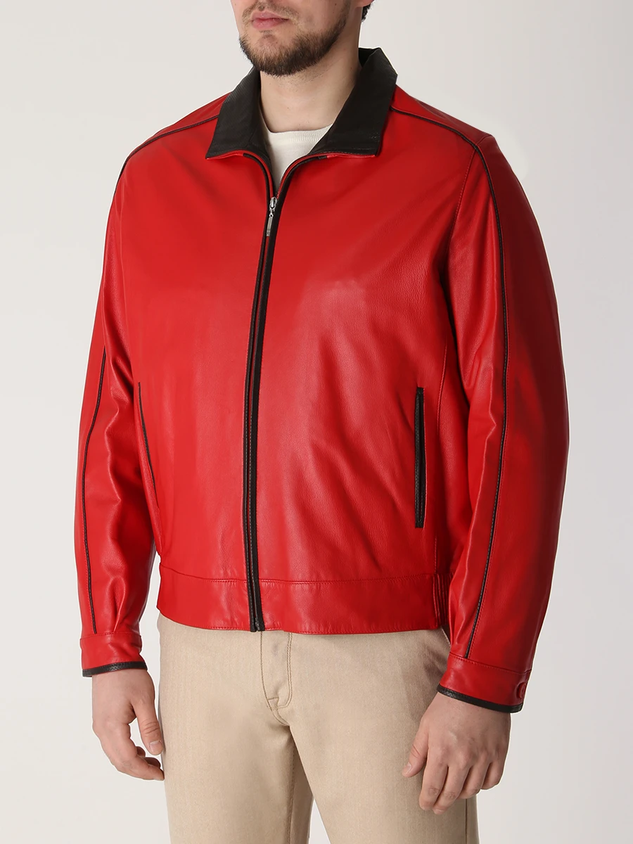 Куртка кожаная