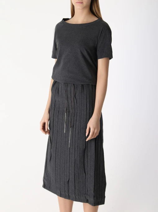 Платье хлопковое BRUNELLO CUCINELLI