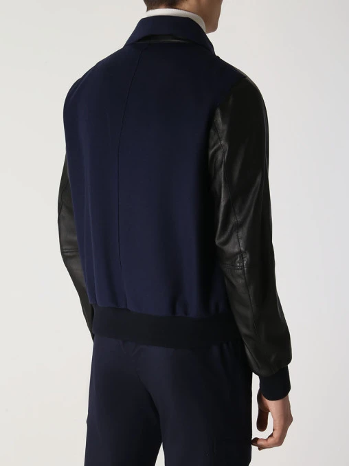 Бомбер комбинированный ALEXANDER MCQUEEN