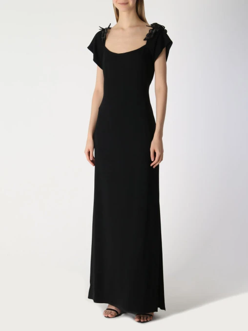 Платье из вискозы RED VALENTINO