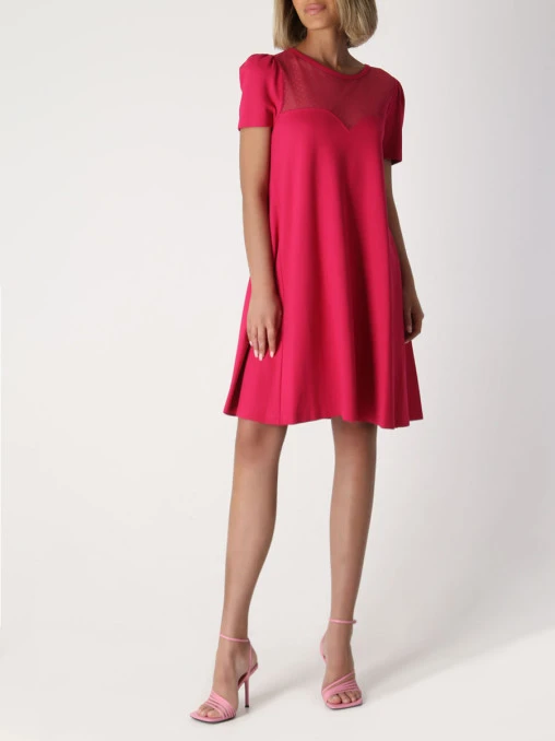 Платье из вискозы RED VALENTINO