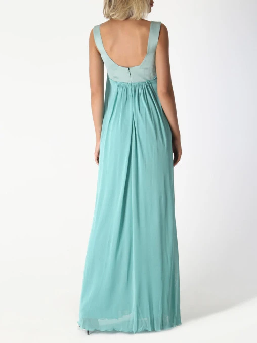 Платье шелковое ALBERTA FERRETTI