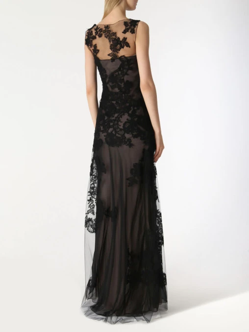 Платье шелковое ALBERTA FERRETTI