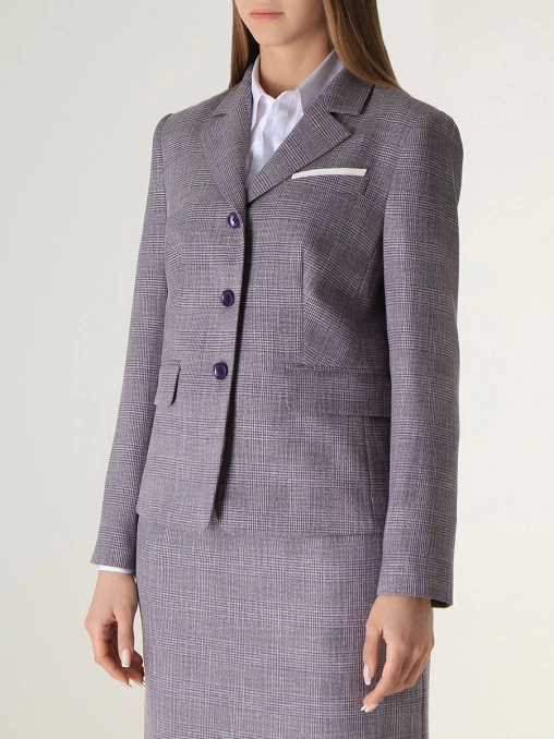 Костюм в клетку VASSA&CO