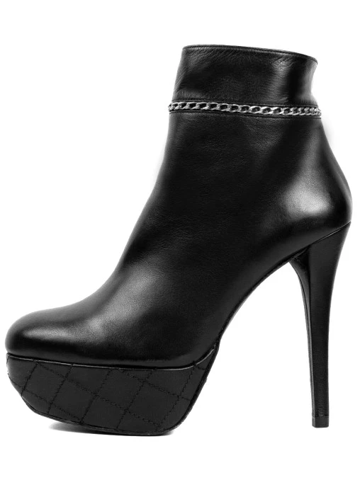Ботильоны кожаные STUART WEITZMAN