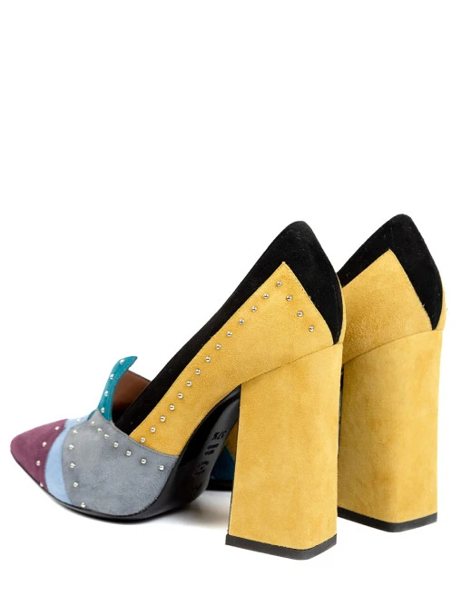 Туфли замшевые POLLINI