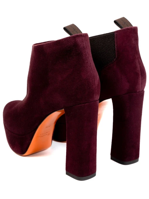 Ботильоны замшевые SANTONI
