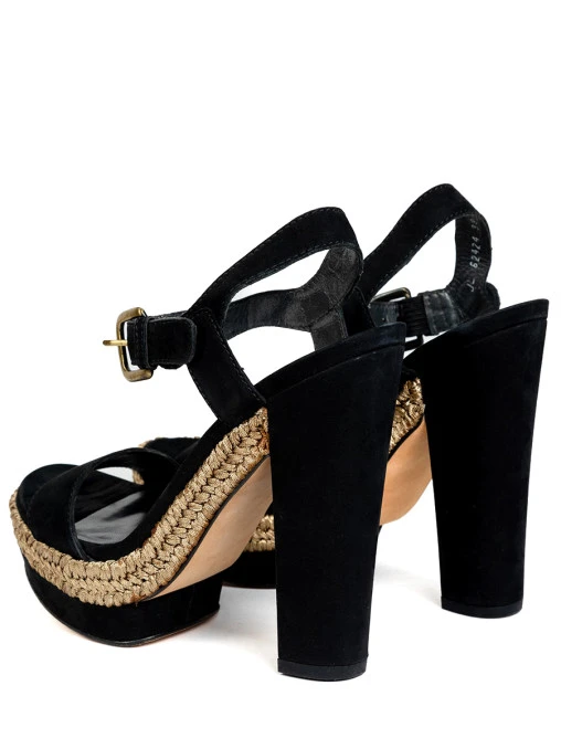 Босоножки замшевые STUART WEITZMAN