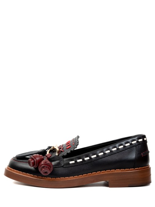 Лоферы кожаные TOD`S