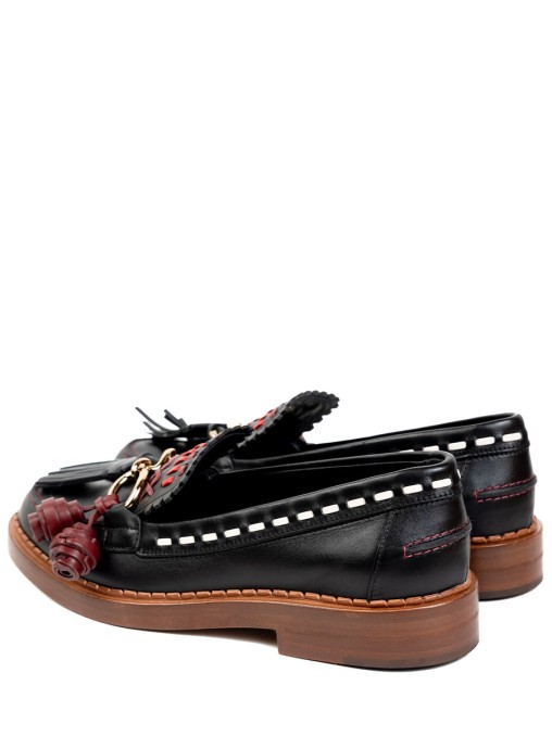 Лоферы кожаные TOD`S