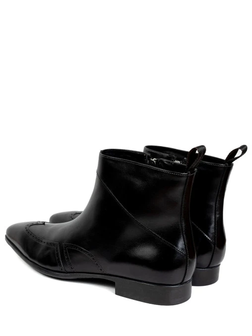 Сапоги кожаные SANTONI