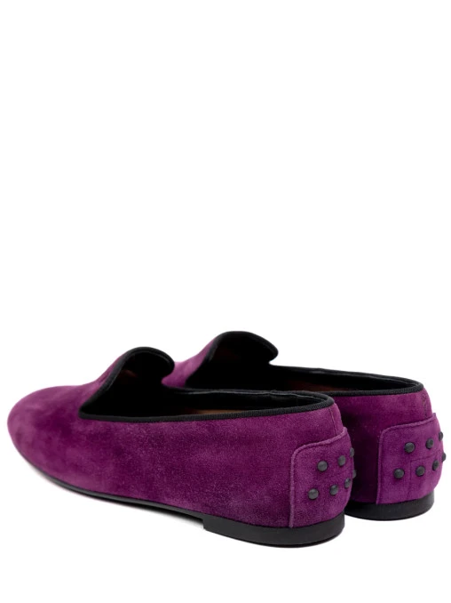 Слиперы замшевые TOD`S