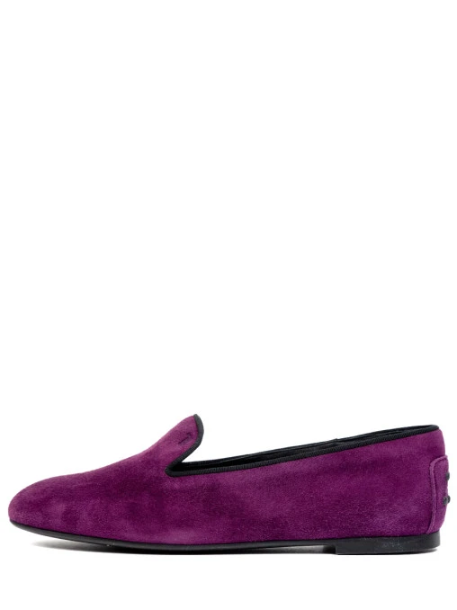 Слиперы замшевые TOD`S