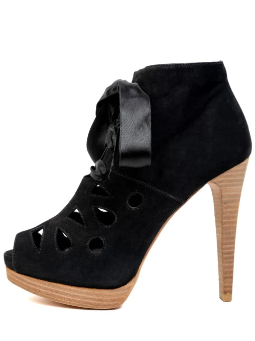 Ботильоны замшевые STUART WEITZMAN