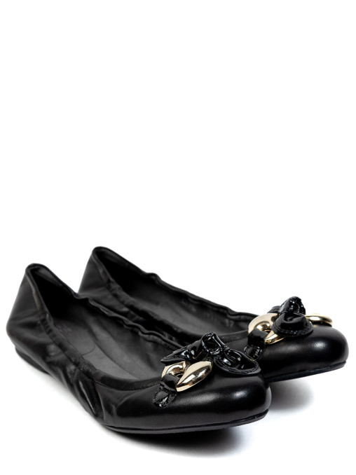 Балетки с декором STUART WEITZMAN