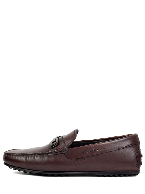 Мокасины кожаные TOD`S