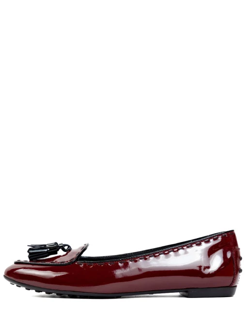 Лоферы лакированные TOD`S