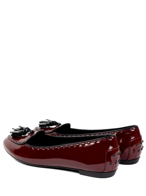Лоферы лакированные TOD`S