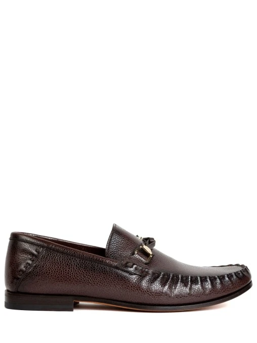 Лоферы кожаные SANTONI