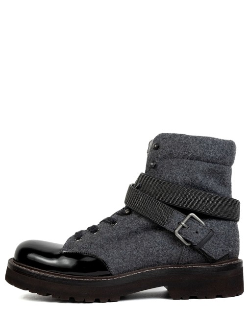 Ботинки комбинированные BRUNELLO CUCINELLI