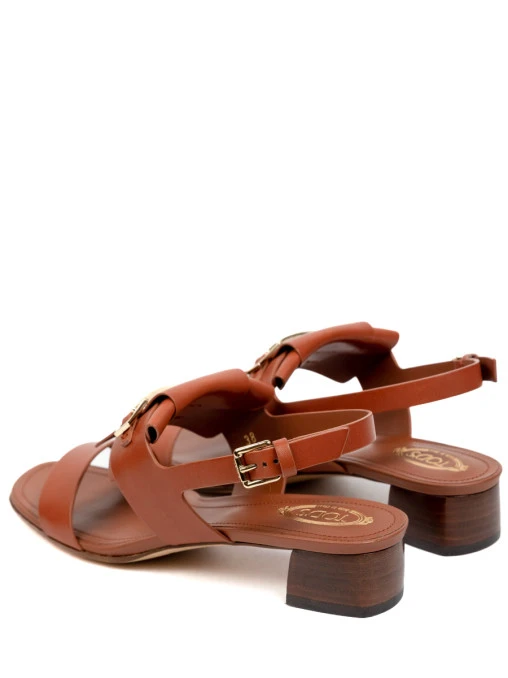 Босоножки кожаные TOD`S