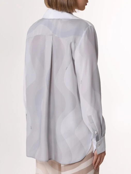 Блуза шелковая KITON