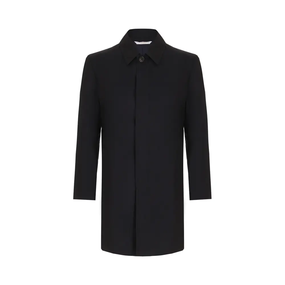 Плащ из шелка и хлопка