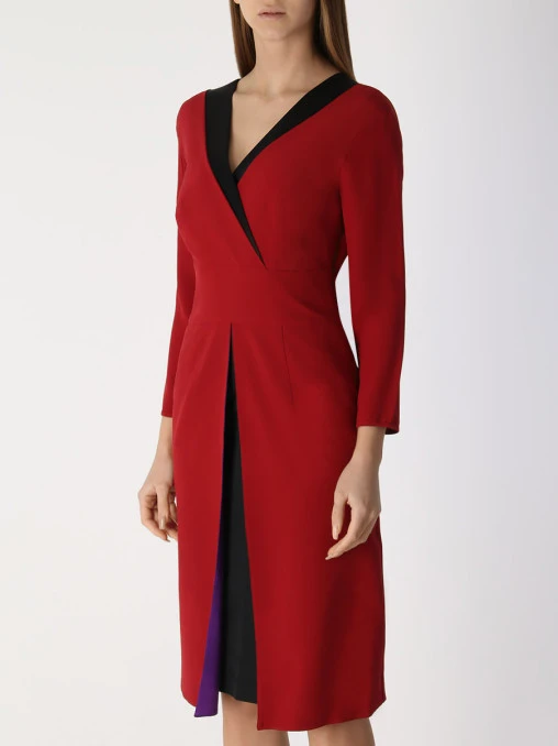 Платье шелковое ALBERTA FERRETTI
