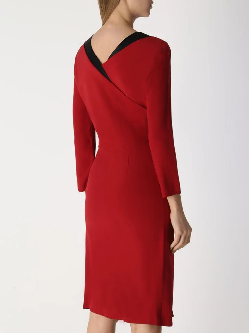Платье шелковое ALBERTA FERRETTI
