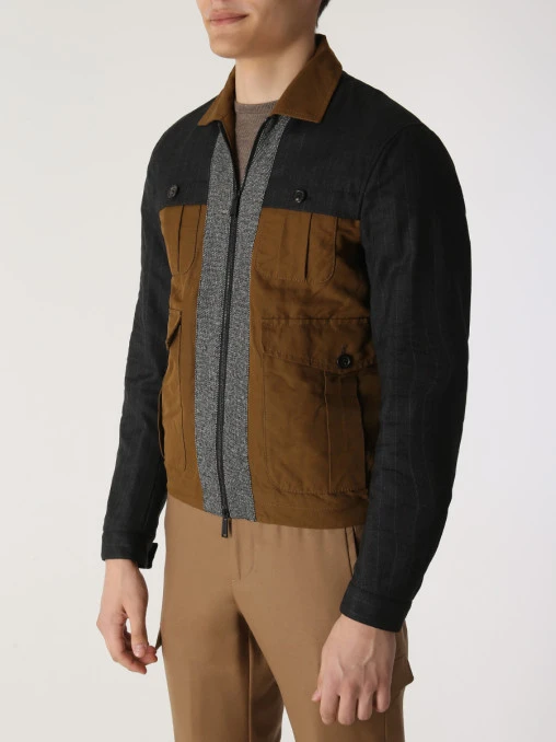 Куртка комбинированная DSQUARED2