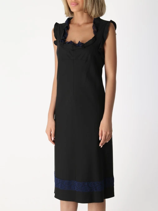 Платье из вискозы RED VALENTINO