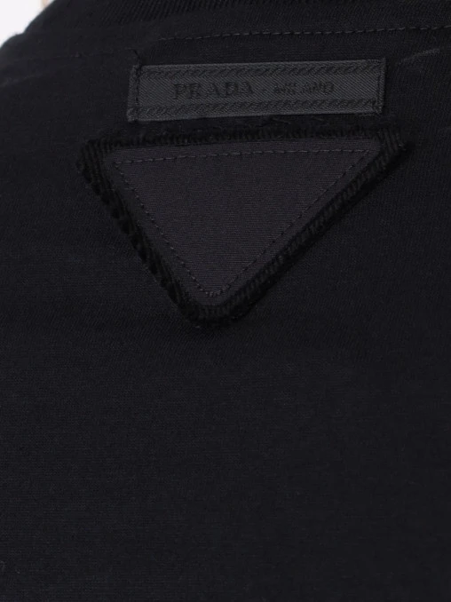 Футболка из хлопка PRADA