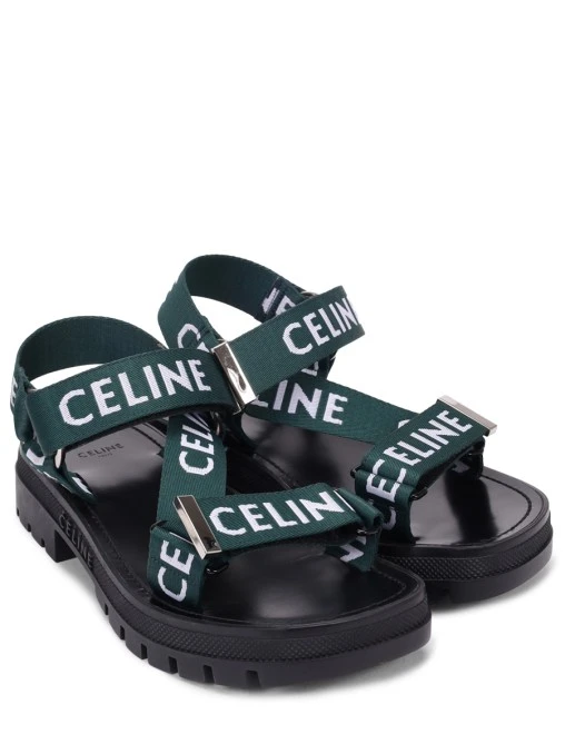 Сандалии текстильные CELINE