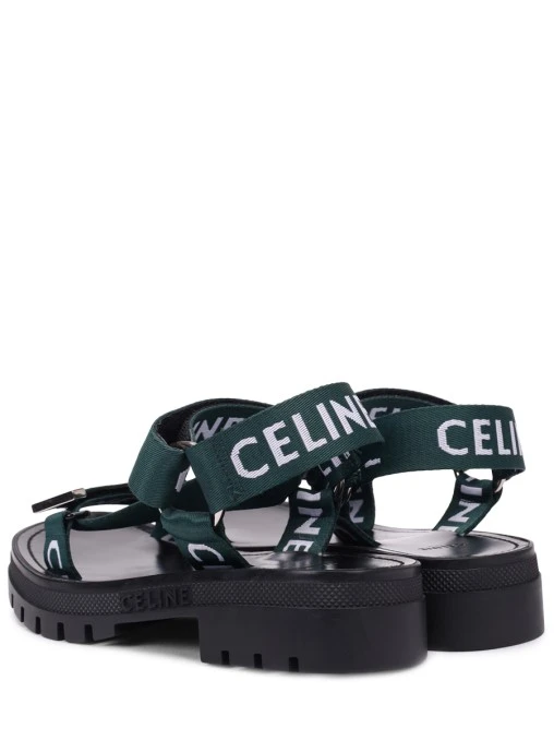 Сандалии текстильные CELINE