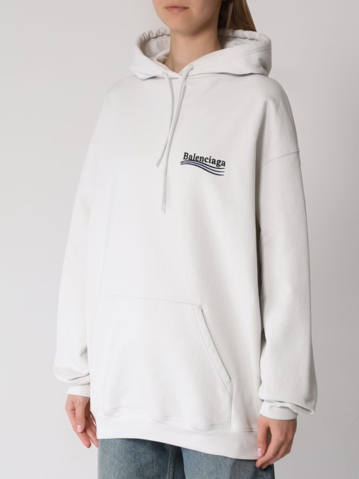 Худи хлопковое BALENCIAGA