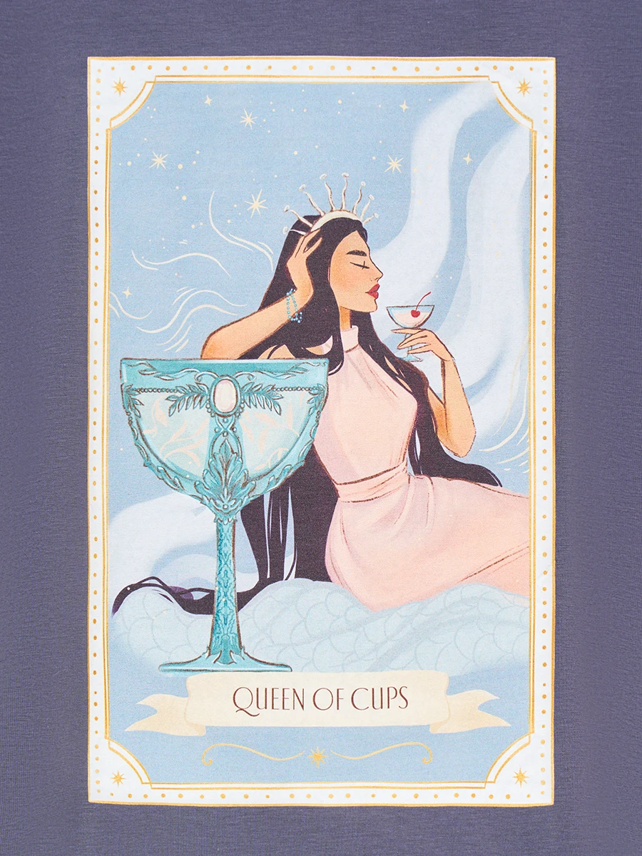 Футболка QUEEN OF CUPS хлопковая