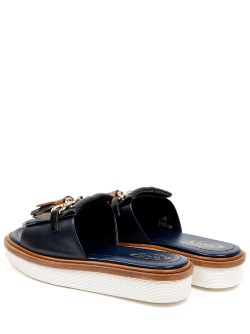 Шлепанцы кожаные TOD`S
