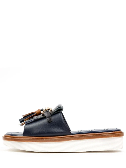 Шлепанцы кожаные TOD`S