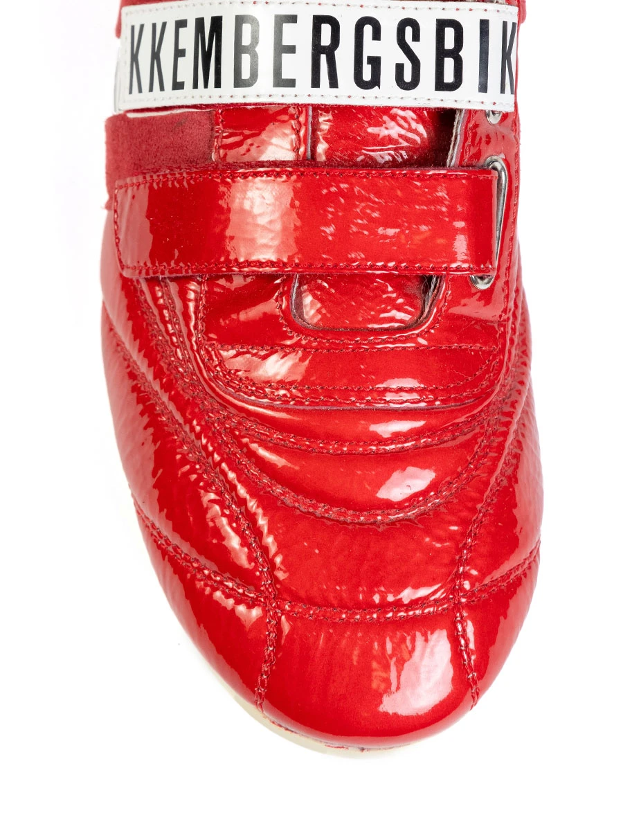 Кроссовки кожаные