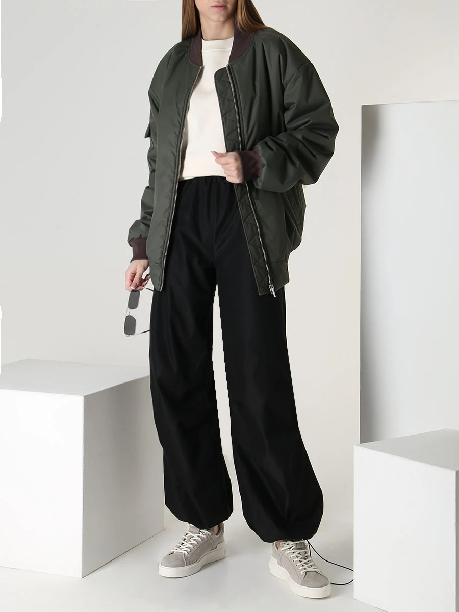 Бомбер Irbe Orange Lining Oversize Khaki